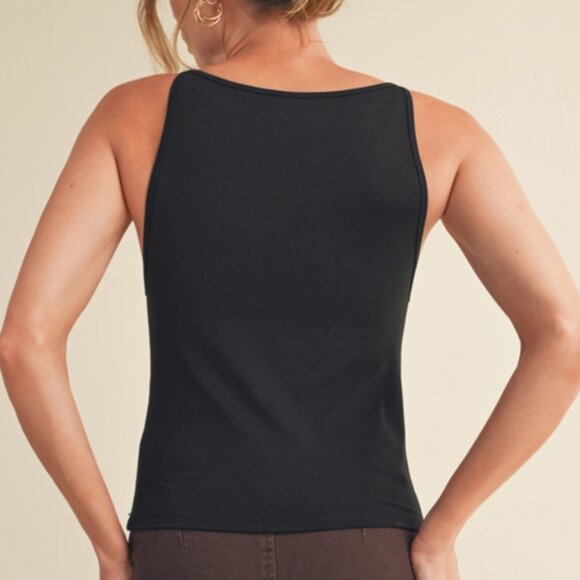 Rodi Tank Top in Black - Picture 3 of 3